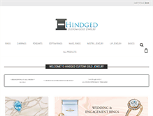 Tablet Screenshot of hindged.com